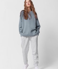 Kobieta OUTHORN | Bluza Oversize Bez Kaptura Damska - Niebieska