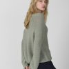 Kobieta OUTHORN | Sweter Oversize Damski - Oliwkowy