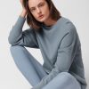 Kobieta OUTHORN | Bluza Oversize Bez Kaptura Damska - Niebieska