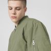 Mezczyzna OUTHORN Kurtki Casual | Kurtka Przejsciowa Bomber Meska - Khaki