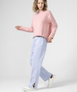 Kobieta OUTHORN Bluzy Oversize | Bluza Nierozpinana Damska - Rozowa