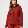 Kobieta OUTHORN Softshell | Softshell Damski - Czerwony