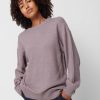 Kobieta OUTHORN | Sweter Oversize Damski - Fioletowy