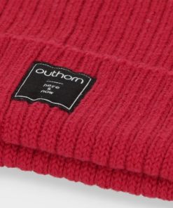 Mezczyzna OUTHORN Czapki | Czapka Beanie Meska - Czerwona