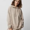 Kobieta OUTHORN Bluzy Z Kapturem | Bluza Oversize Z Kapturem Damska - Bezowa