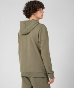 Mezczyzna OUTHORN | Bluza Rozpinana Z Kapturem Meska - Khaki