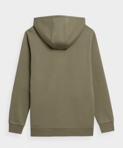 Mezczyzna OUTHORN | Bluza Rozpinana Z Kapturem Meska - Khaki