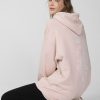 Kobieta OUTHORN Bluzy Oversize | Bluza Oversize Z Kapturem Damska - Rozowy