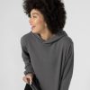 Kobieta OUTHORN Bluzy Oversize | Bluza Oversize Z Kapturem Damska - Szara