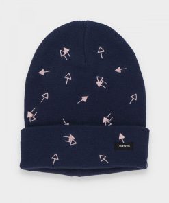 Kobieta OUTHORN Czapki | Czapka Beanie Damska - Granatowa